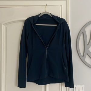 Lulu lemon Navy Blue Zip-Up Jacket Size 8